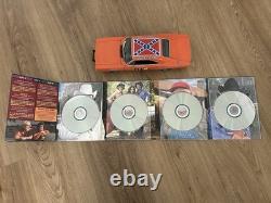 Vintage Ertl 1/18 Dukes of Hazzard General Lee With Bonus Complete 2nd Seasson DVD