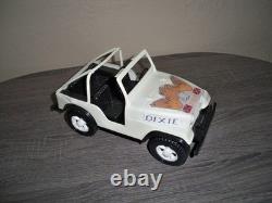 Vintage Gay Toys Rare Dukes of Hazzard Daisy Duke Jeep Dixie Eagle CJ JEEP