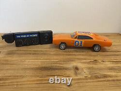 Vintage HG Toys Dukes of Hazzard Toy CB & General Lee (Car Has Broken Axle)