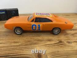 Vintage HG Toys Dukes of Hazzard Toy CB & General Lee (Car Has Broken Axle)