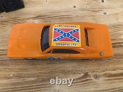 Vintage HG Toys Dukes of Hazzard Toy CB & General Lee (Car Has Broken Axle)