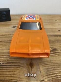 Vintage HG Toys Dukes of Hazzard Toy CB & General Lee (Car Has Broken Axle)