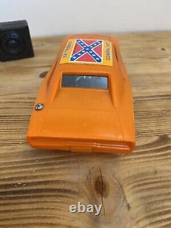 Vintage HG Toys Dukes of Hazzard Toy CB & General Lee (Car Has Broken Axle)