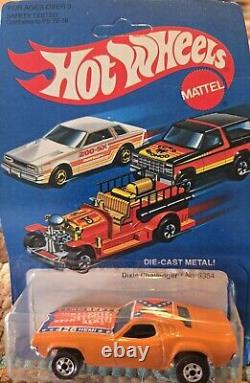 Vintage Hotwheel! /V. H. T. F 1981 DIXIE CHALLENGER/HISTORIC FLAG/UNPUNCHED/