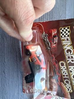 Vintage Knickerbocker Dukes Of Hazzard General Lee & Cop Car Finger Racers Read