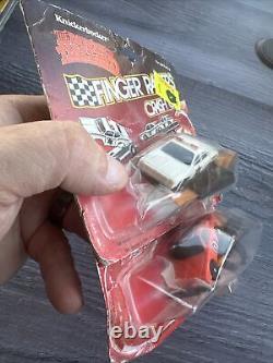 Vintage Knickerbocker Dukes Of Hazzard General Lee & Cop Car Finger Racers Read