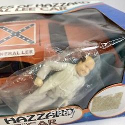 Vintage MEGO Dukes Of Hazzard General Lee With Boss Hogg Bonus Bo and Luke Figs