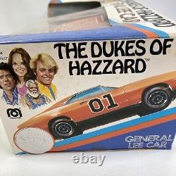 Vintage MEGO Dukes Of Hazzard General Lee With Boss Hogg Bonus Bo and Luke Figs