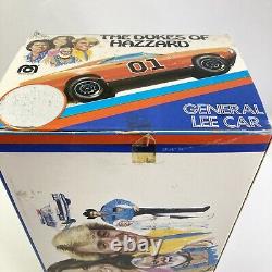 Vintage MEGO Dukes Of Hazzard General Lee With Boss Hogg Bonus Bo and Luke Figs