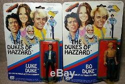 Vintage Mego 1981 Dukes of Hazzard 3.75 Lot Luke Bo Boss Hogg Cletus Rosco