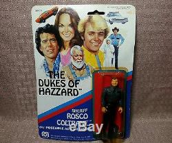 Vintage Mego 1981 Dukes of Hazzard 3.75 Lot Luke Bo Boss Hogg Cletus Rosco
