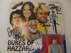 Vintage Mego Dukes of Hazzard COOTER Figure MOC 4 Signatures Autograph's