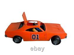 Vintage Mego Dukes of Hazzard General Lee Dodge Charger -Made in USA-Bo&Luke