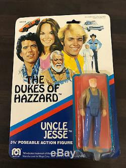 Vintage Mego Dukes of Hazzard Uncle Jesse 3.75 Figure MOC NEW