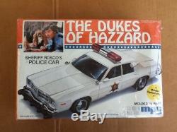 Vintage ORIGINAL Dukes of Hazzard Model Kit LOT General Lee Rosco Police Daisy