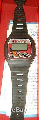 Vintage Original Box of 25 Dukes of Hazzard LCD Quartz Watches each MIB 1981