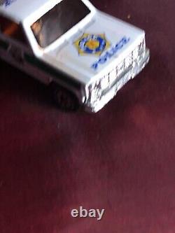 Vintage Police Truck Unique Limited rare 70's Quality Collectible Diecast Car