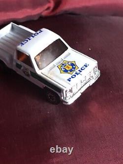 Vintage Police Truck Unique Limited rare 70's Quality Collectible Diecast Car