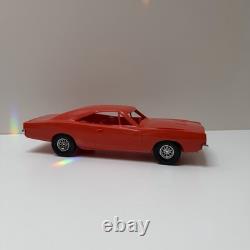 Vintage Processed Plastics Rebel 1969 Dodge Charger R/T General Lee Toy Car