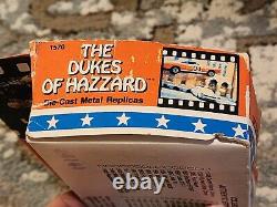 Vintage Set of 4 ERTL 1570 Dukes of Hazzard General Lee + 3 Others Old Stock