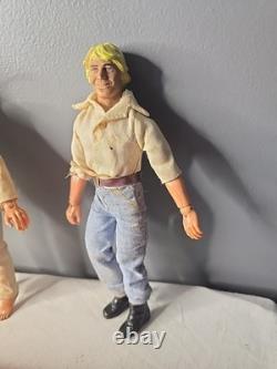 Vintage The Dukes of Hazzard 1980 Mego USA GENERAL LEE + 3 Figures