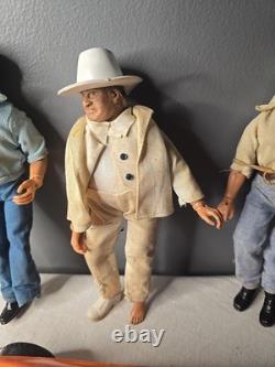 Vintage The Dukes of Hazzard 1980 Mego USA GENERAL LEE + 3 Figures