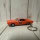 Vintage The Dukes Of Hazzard Die Cast General Lee Car Keychain 2005 Rare Htf