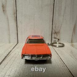 Vintage The Dukes of Hazzard Die Cast General Lee Car Keychain 2005 Rare HTF