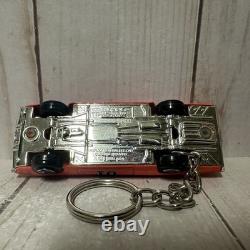 Vintage The Dukes of Hazzard Die Cast General Lee Car Keychain 2005 Rare HTF