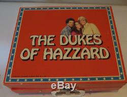 Vintage The Dukes of Hazzard Electric Record Player in Case w Microphone 1981