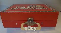 Vintage The Dukes of Hazzard Electric Record Player in Case w Microphone 1981