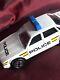 Vintage White Police Unique Limited Rare 80's Quality Collectible Diecast Car