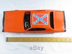 Vintage gay toys plastic general lee toy car dukes of hazzard race car USA made