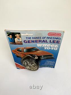 Vintage-the Dukes Of Hazzard-general Lee Duncan Wheel Yo-yo-sealed On Card-1981