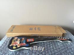 Vtg 1981 Dukes of Hazzard Toy Guitar Black Face Emenee In Shipper box Warner Bro