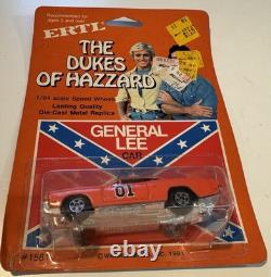 Vtg. 1981 ERTL The Dukes Of Hazzard General Lee Car Die Cast Metal Replica