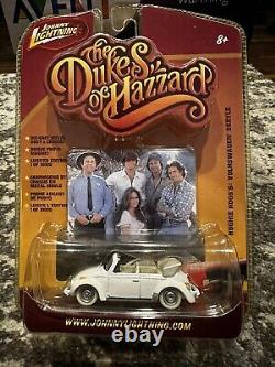 White Lightning Johnny Lightning Dukes of Hazzard Hughie Hogg's VW Beetle R2 #2